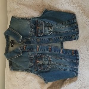 Women's Jean vest